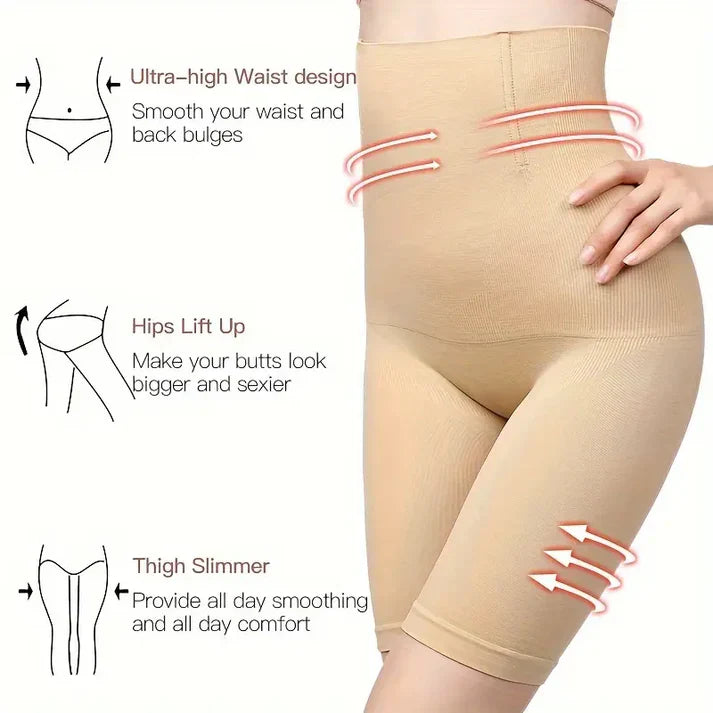 SculptCruve 4-in-1 Seamless Tummy Tucker & Butt Lifter Shapewear Body Shaper Buy 1 Get 1 Free