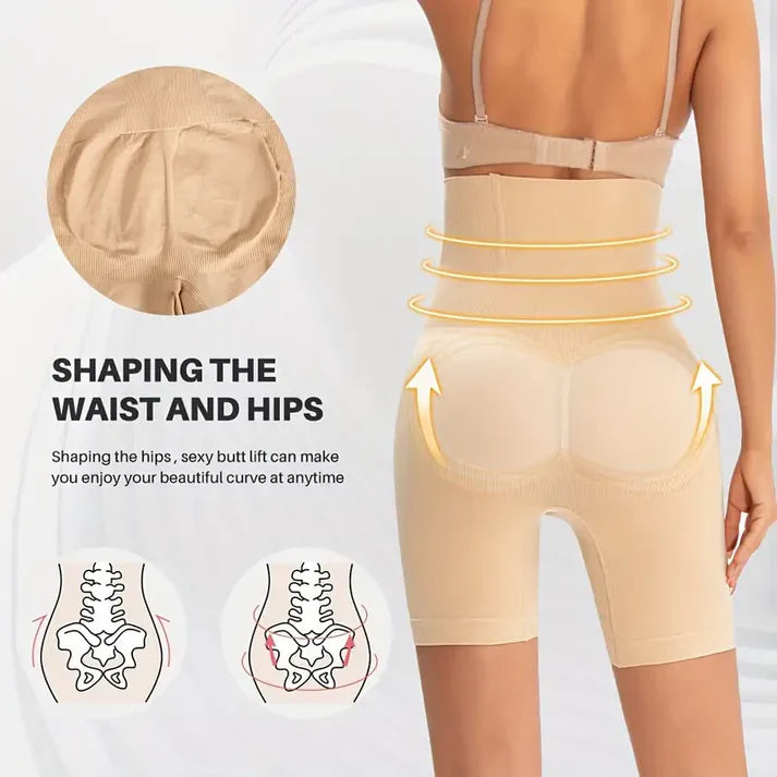 SculptCruve 4-in-1 Seamless Tummy Tucker & Butt Lifter Shapewear Body Shaper Buy 1 Get 1 Free